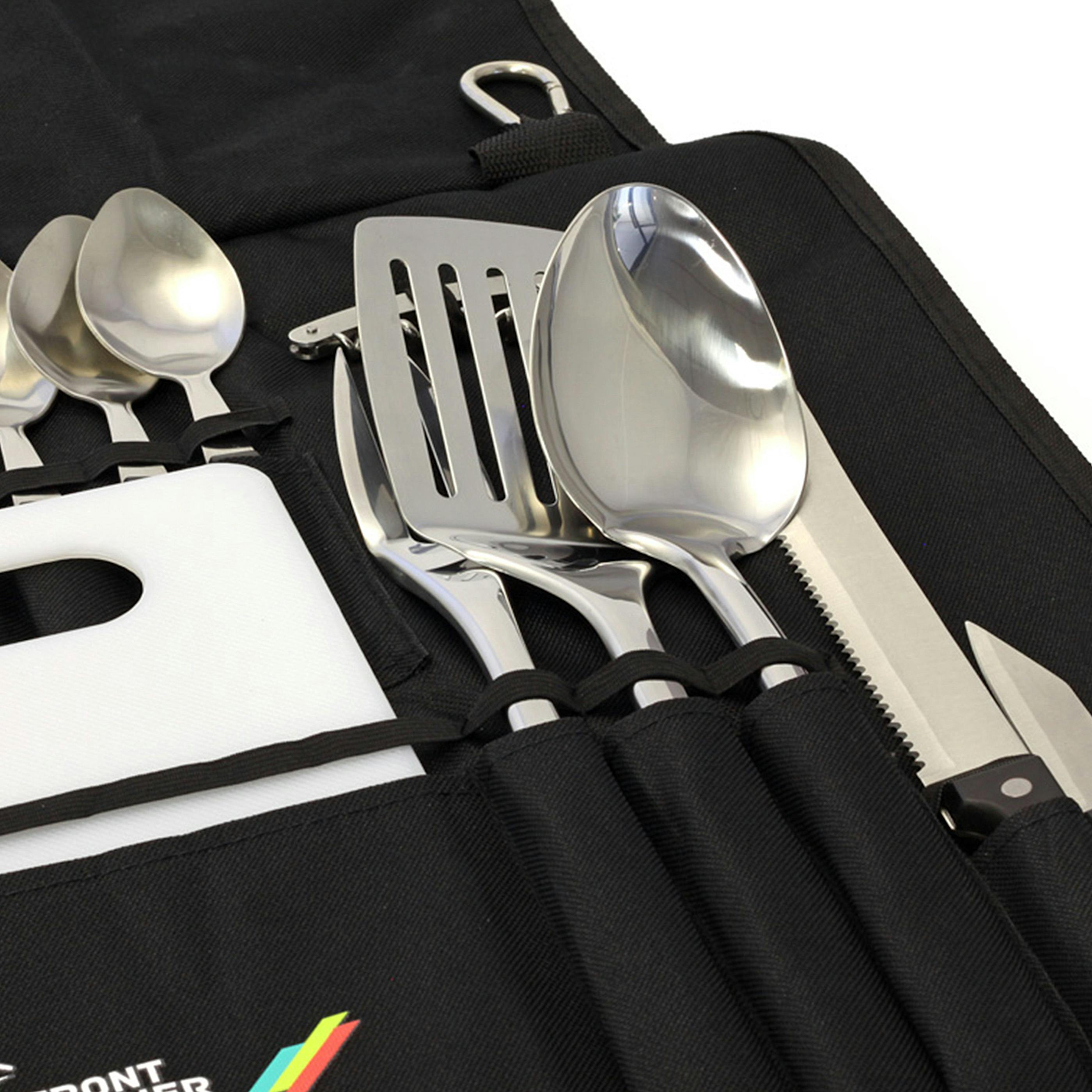 Front Runner Outfitters Camp Kitchen Utensil Set Black Camp Kitchen